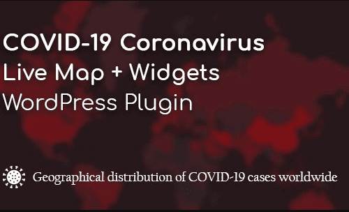 COVID-19 Coronavirus – Live Map WordPress Plugin 2.3.7