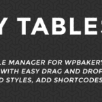 Easy Tables for WPBakery Page Builder 2.0.2