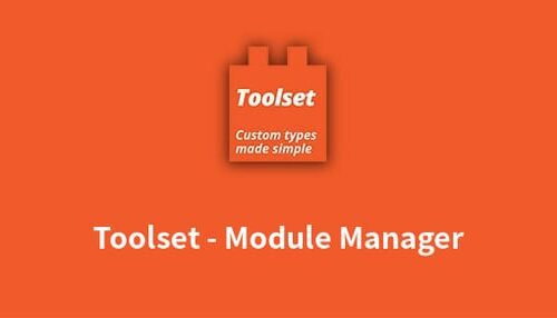 Toolset Module Manager 1.8.6