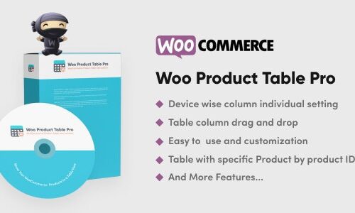 Woo Products Table Pro – Making Quick Order Table 8.0.3