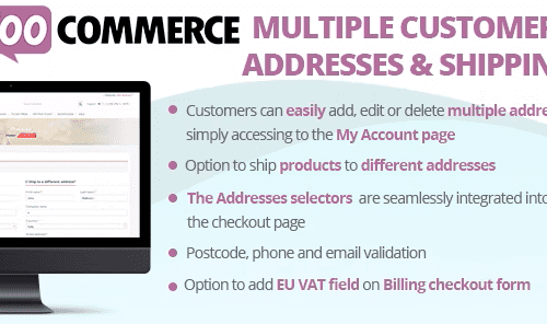 WooCommerce Multiple Customer Addresses 20.1