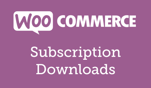 WooCommerce Subscription Downloads 1.3.0