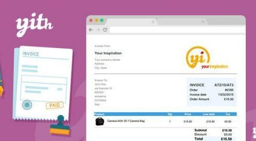 YITH Woocommerce PDF Invoice and Shipping List Premium 3.4.0