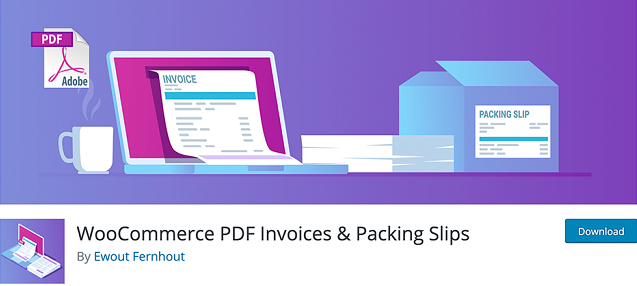 Plugins gratis WooCommerce plugin PDF invoices y packing slips